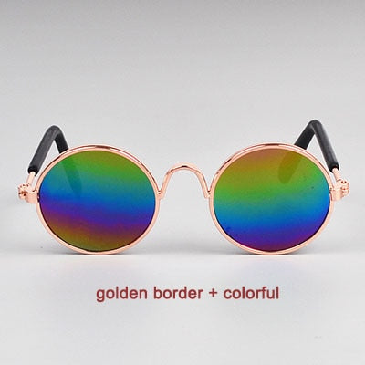 Cool Fashion Pet Glasses Cat Little Dog Sunglasses Eye-wear Puppy Sunglasses Photo Prop Pet Supplies Accessories for Small Dogs