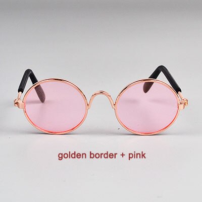 Cool Fashion Pet Glasses Cat Little Dog Sunglasses Eye-wear Puppy Sunglasses Photo Prop Pet Supplies Accessories for Small Dogs