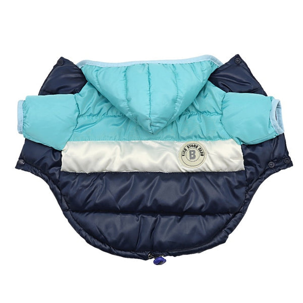 Pet Clothes French Bulldog Chihuahua Dog Clothes Winter Dog Coat Jacket Waterproof Hooded Dog Clothing For Small Medium Dogs