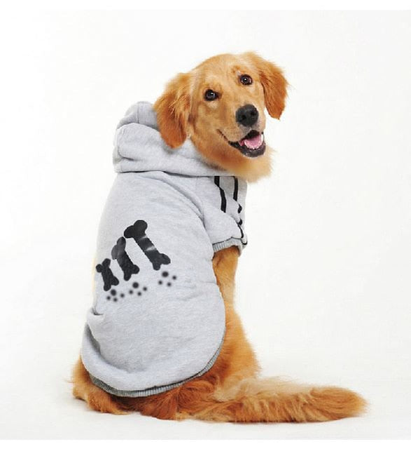 Pet Dog Hoodies Coat Winter Warm Puppy Big Dog Clothes for medium Large Dogs Shepherd golden retriever Labrador Dogs Clothing