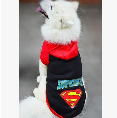 Pet Dog Hoodies Coat Winter Warm Puppy Big Dog Clothes for medium Large Dogs Shepherd golden retriever Labrador Dogs Clothing
