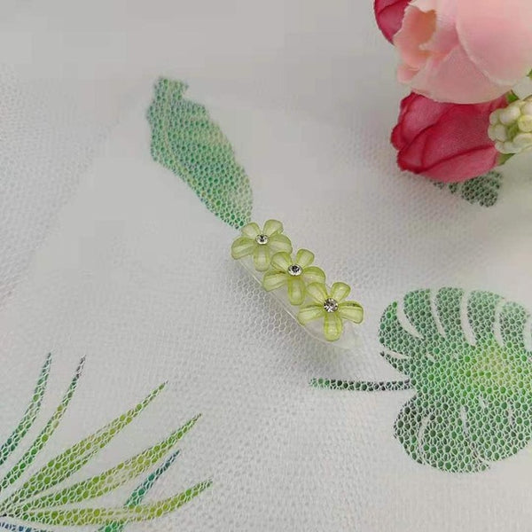 Fresh and sweet flowers hair clip pet dog headdress dog hair accessory puppy hairpin