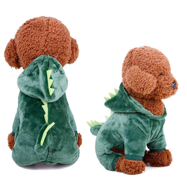 17Colors Fleece Winter Dog Clothes Pet Costume Warm Dog Coat for Small Dogs Clothing Puppy Hoodies Jumpsuit Chihuahua Clothes