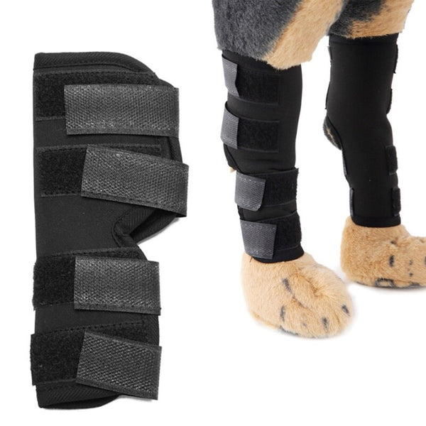 2Pcs/lot Pet Dog Behind Knee Leg Joint Legs For Front Pet Brace Lnjury Accessories Protector Protects Support Calf To