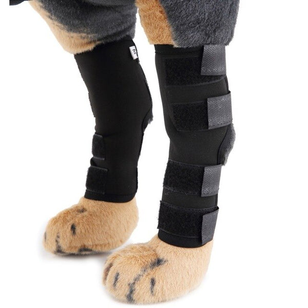 2Pcs/lot Pet Dog Behind Knee Leg Joint Legs For Front Pet Brace Lnjury Accessories Protector Protects Support Calf To