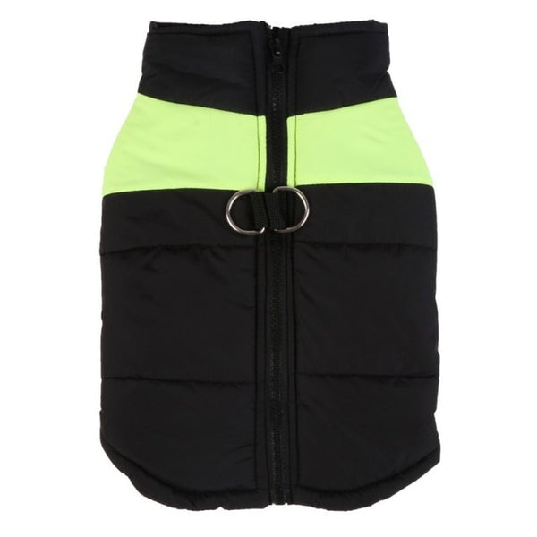 Winter Warm Pet Dog Vest Clothes Goods Waterproof Zip-up Coat Jacket For Small Dogs Puppy Cat Raincoat Ropa Para Perros S-4XL
