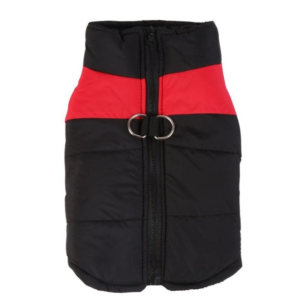 Winter Warm Pet Dog Vest Clothes Goods Waterproof Zip-up Coat Jacket For Small Dogs Puppy Cat Raincoat Ropa Para Perros S-4XL