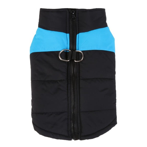Winter Warm Pet Dog Vest Clothes Goods Waterproof Zip-up Coat Jacket For Small Dogs Puppy Cat Raincoat Ropa Para Perros S-4XL