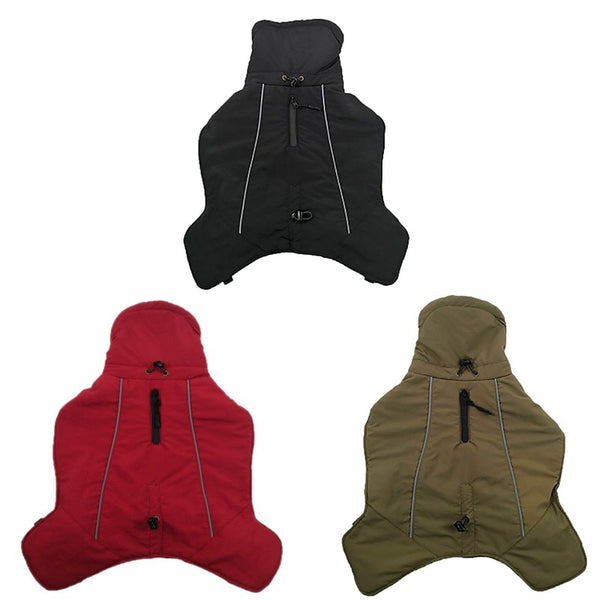 Winter Dogs Clothes Dog Jacket French Bulldog Dog Coat Pet Costume Warm Outwear Clothing For Dogs Yorkie Teddy Outfits