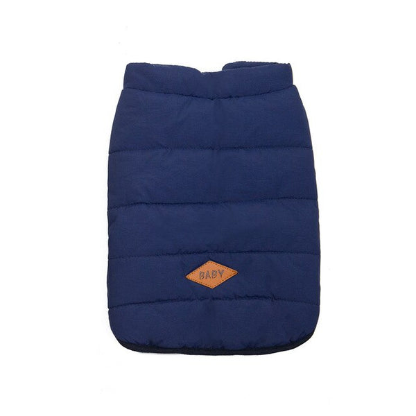 Pet Dog Vest Jacket Clothing Autumn Winter Windproof Warm Coat Dog Clothes For Small Medium Large Dogs French Bulldog Clothes