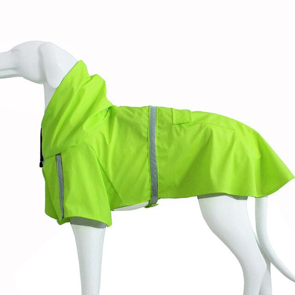 Raincoat For Dogs Waterproof Coat Jacket Reflective Puppy Small Medium Large Dog Pet Rain Cover Clothes Poncho Golden Retriever