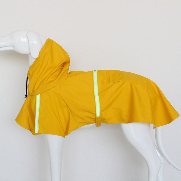 Raincoat For Dogs Waterproof Coat Jacket Reflective Puppy Small Medium Large Dog Pet Rain Cover Clothes Poncho Golden Retriever