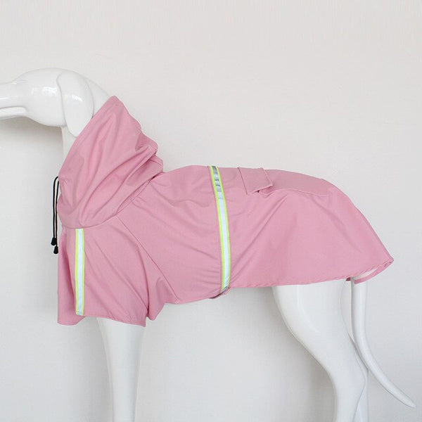 Raincoat For Dogs Waterproof Coat Jacket Reflective Puppy Small Medium Large Dog Pet Rain Cover Clothes Poncho Golden Retriever