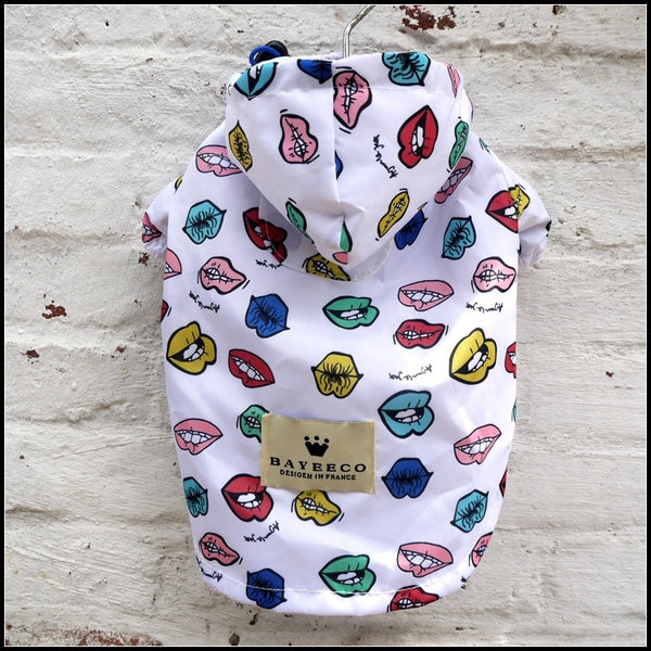 Small medium Pet Dog cat RainCoat waterproof dog Jacket coat Clothes for chihuahua Dogs Puppy Rainsuit jumpsuit