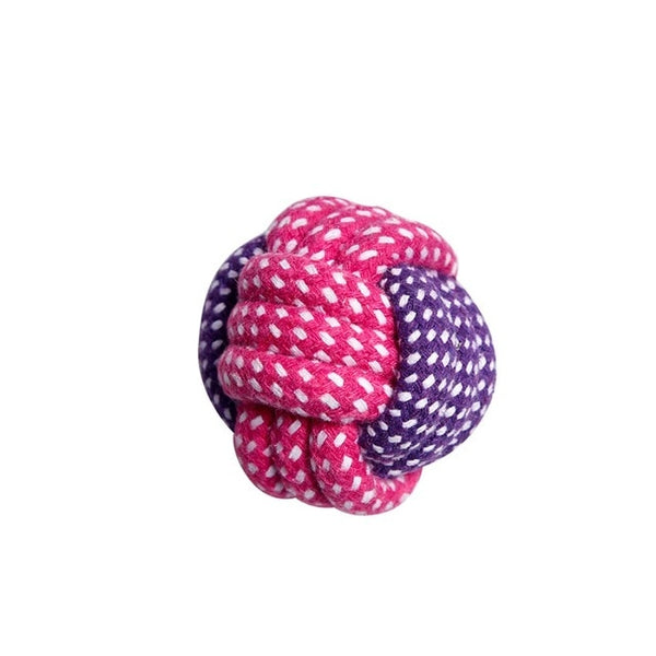 Molars Bites Pet Toys Teeth Bite-Resistant Cotton Rope Toys Dog Medium Big and Large Dog Molar Toy Chew Ball Dog Toy 1PCS