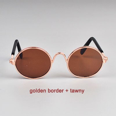Cool Fashion Pet Glasses Cat Little Dog Sunglasses Eye-wear Puppy Sunglasses Photo Prop Pet Supplies Accessories for Small Dogs