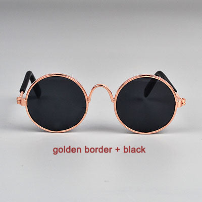Cool Fashion Pet Glasses Cat Little Dog Sunglasses Eye-wear Puppy Sunglasses Photo Prop Pet Supplies Accessories for Small Dogs