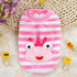 Winter Puppy Vest  Cartoon Clothing Soft Warm Flannel Dog Clothes for Small Medium Large Dog Cat Pet Coat Pet Accessories