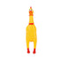 Funny Pet Toy Squawking Rooster Screaming Rubber Chicken Shrilling Yellow Cock Attractive Dog Cat Puppy Sound Toy
