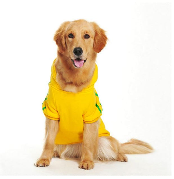 Pet Dog Hoodies Coat Winter Warm Puppy Big Dog Clothes for medium Large Dogs Shepherd golden retriever Labrador Dogs Clothing