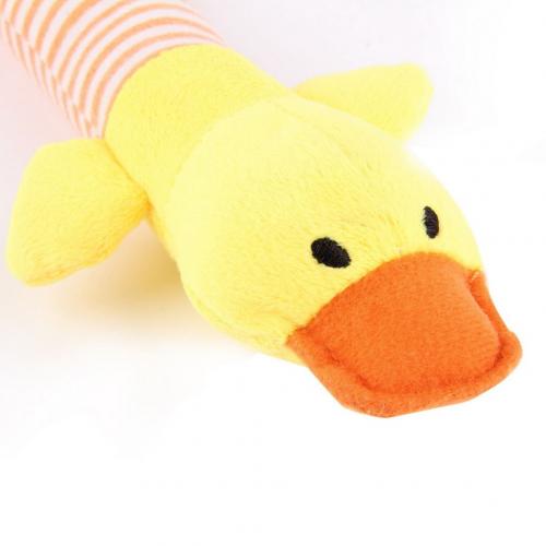 Pet Puppy Chew Squeaker Squeaky Plush Sound Piggy Elephant Duck Ball Dog Animal Sounding Toys