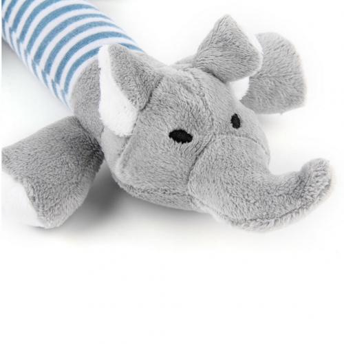 Pet Puppy Chew Squeaker Squeaky Plush Sound Piggy Elephant Duck Ball Dog Animal Sounding Toys