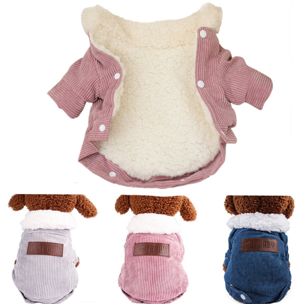 Winter Pet Dog Clothes Christmas Clothes For Dog Clothing Warm Dogs Coat Jacket Outfit Pet Product Chihuahua Roupa Para Perro