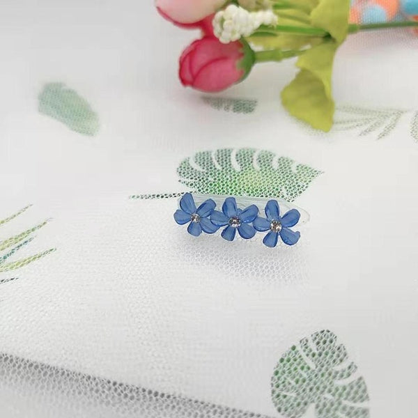 Fresh and sweet flowers hair clip pet dog headdress dog hair accessory puppy hairpin
