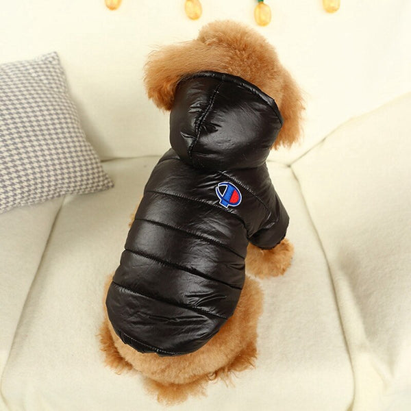 Dog Clothes Winter Warm Pet Dog Jacket Coat Clothing Hoodies Windproof Fashionable Coat For Small Medium Dogs Size XS-XL