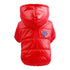 Dog Clothes Winter Warm Pet Dog Jacket Coat Clothing Hoodies Windproof Fashionable Coat For Small Medium Dogs Size XS-XL