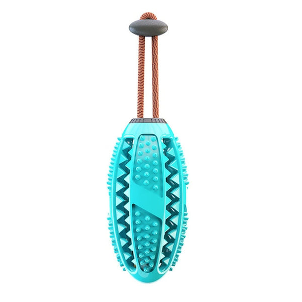 Multifunctional Pet Toys with Suction Cup Dog Push Toy with TPR Ball Pet Tooth Cleaning Chewing Rubber Dog Toys for Small Dogs