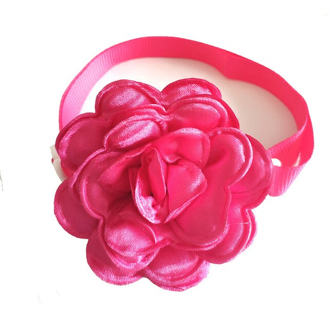 1 Pcs New Design Colorful Flower Pet Accessories Dog Bow tie Can Adjustable Neck Strap For Dog Cat Pet Grooming Pet Supplier
