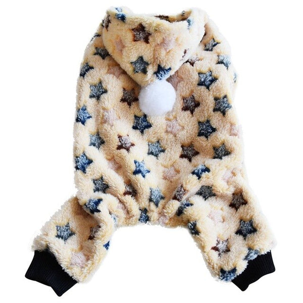 Cute Dog Clothes Jumpsuit Warm Winter Puppy Cat Coat Costume Pet Clothing Outfit For Small Medium Dogs Cats Yorkshire Chihuahua