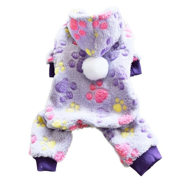 Cute Dog Clothes Jumpsuit Warm Winter Puppy Cat Coat Costume Pet Clothing Outfit For Small Medium Dogs Cats Yorkshire Chihuahua