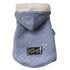 Pet Dog Autumn Winter Clothes Warm Thickening Fleece Coat For Small Medium Dogs Chihuahua Yorkie Puppy Hooded Jacket