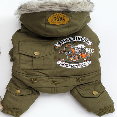 Winter Pet Coat Clothes For Dogs Winter Clothing Warm Dog Clothes For Small Dogs Medium Dog Coat Jackets Chihuahua Bulldog