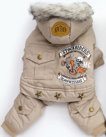 Winter Pet Coat Clothes For Dogs Winter Clothing Warm Dog Clothes For Small Dogs Medium Dog Coat Jackets Chihuahua Bulldog