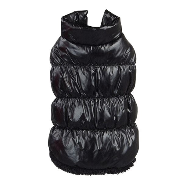 New style Warn Winter Dogs Pet Cat Padded Vest Coat Puppy Warm Down Fleece + Polyester Jackets Clothes
