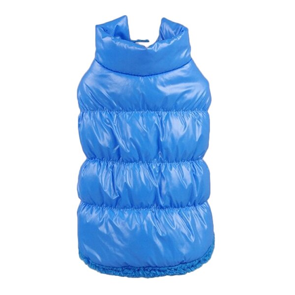 New style Warn Winter Dogs Pet Cat Padded Vest Coat Puppy Warm Down Fleece + Polyester Jackets Clothes