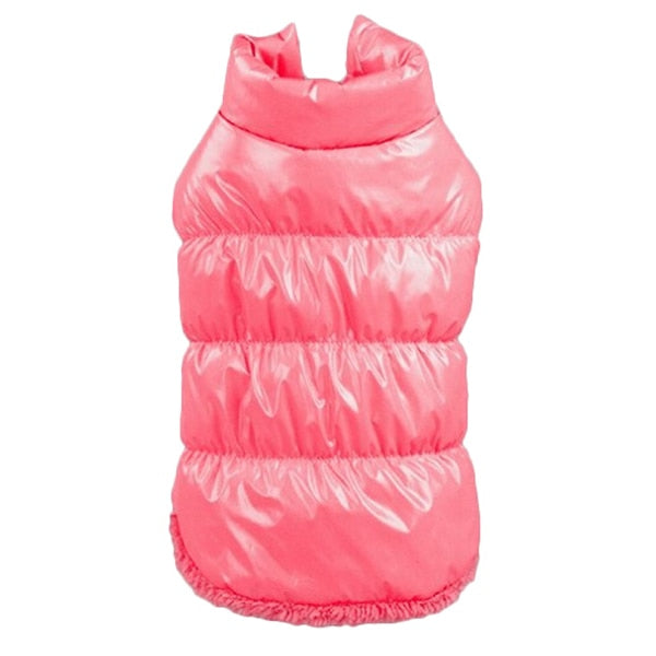 New style Warn Winter Dogs Pet Cat Padded Vest Coat Puppy Warm Down Fleece + Polyester Jackets Clothes