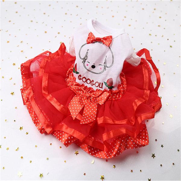 Pet Dog Clothes Christmas Costume Cartoon Clothes For Small Dog Cloth Costume Dress Winter Apparel Coat Apparel New