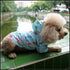 Small medium Pet Dog cat RainCoat waterproof dog Jacket coat Clothes for chihuahua Dogs Puppy Rainsuit jumpsuit