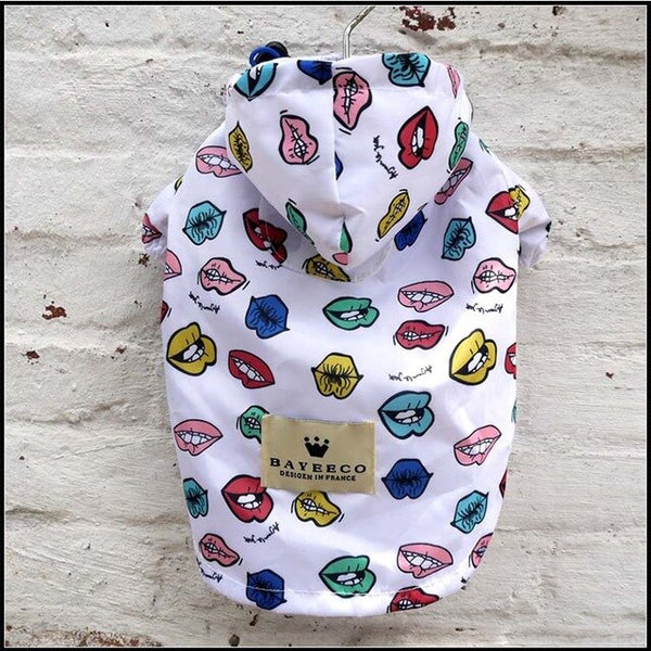 Small medium Pet Dog cat RainCoat waterproof dog Jacket coat Clothes for chihuahua Dogs Puppy Rainsuit jumpsuit