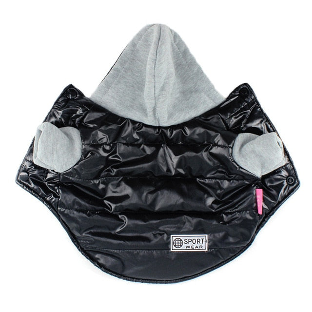 pawstrip Soft Warm Dog Coat Puppy Jacket Fleece Lining Winter Dog Clothes Chihuahua French Bulldog Shih tzu Clothing For Dogs