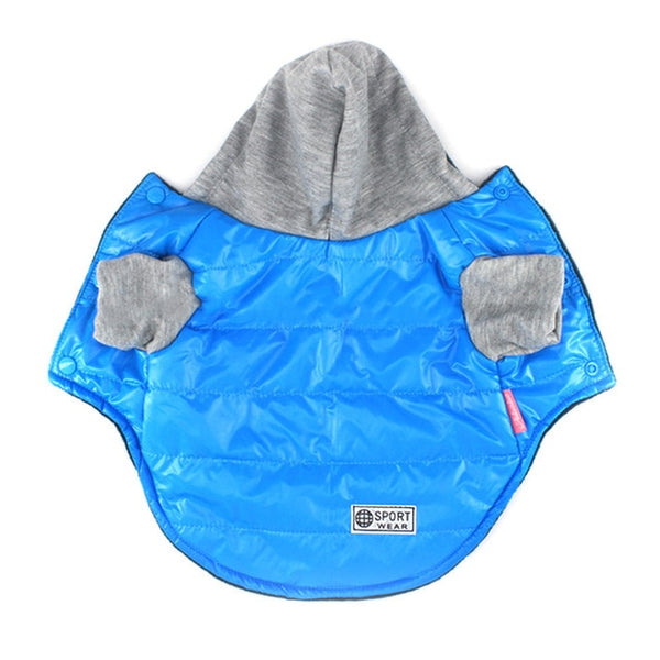 pawstrip Soft Warm Dog Coat Puppy Jacket Fleece Lining Winter Dog Clothes Chihuahua French Bulldog Shih tzu Clothing For Dogs