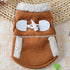 Pet Dog Clothes Winter Jackets Suit Warm Fleece Vest Velet Small Dog Motorcycle Waistcoat Coat Clothing Coats NEW Supplies Pets
