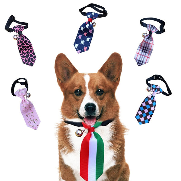 Pet Dog Neck Tie Adjustable Dog Cat Bow Ties Dog Accessories for Small Medium Dogs Pet Supplies