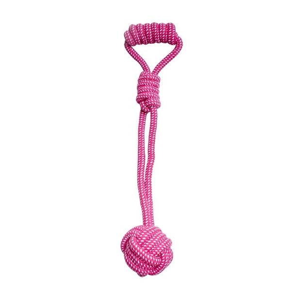 Molars Bites Pet Toys Teeth Bite-Resistant Cotton Rope Toys Dog Medium Big and Large Dog Molar Toy Chew Ball Dog Toy 1PCS