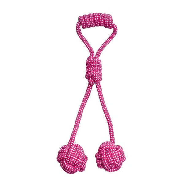 Molars Bites Pet Toys Teeth Bite-Resistant Cotton Rope Toys Dog Medium Big and Large Dog Molar Toy Chew Ball Dog Toy 1PCS
