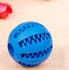 Pet Sof Pet Dog Toys Toy Funny Interactive Elasticity Ball Dog Chew Toy For Dog Tooth Clean Ball Of Food Extra-tough Rubber Ball